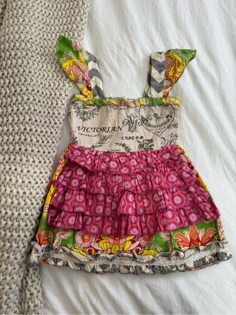 Preloved Mustard Pie tunic size 4